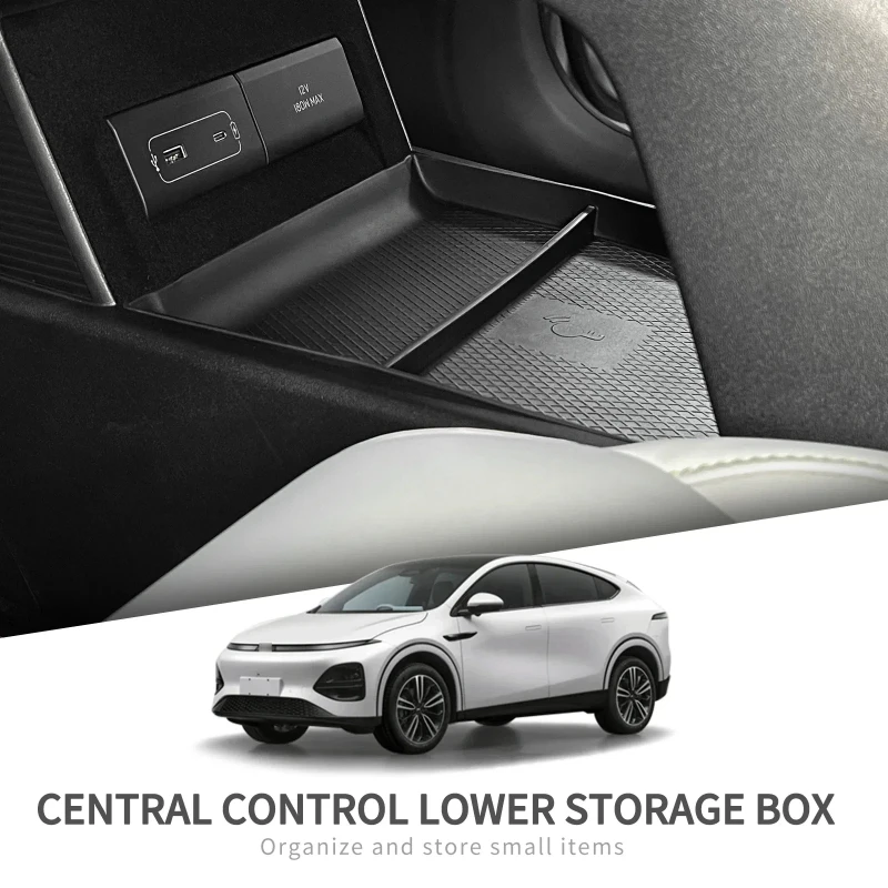 Car Center Console Storage Box for Xpeng G6 Central Layer Tray TPE Organizer Accessory Lower Tidying Black
Car Center Console Storage Box for Xpeng G6 Central Layer Tray TPE Organizer Accessory Lower Tidying Black