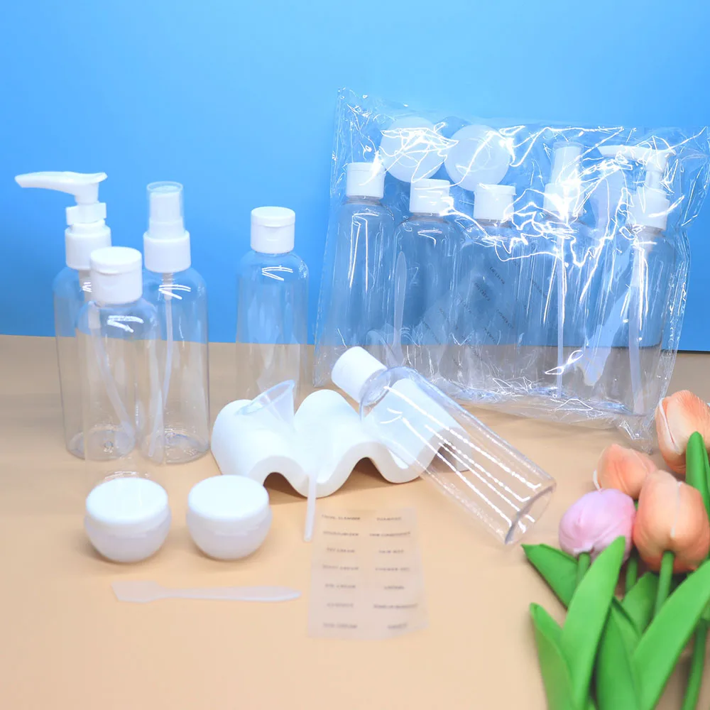 Mini Split Bottle Set Empty Spray Bottle Transparent Travel Refillable Bottles Split Bottle Plastic Portable Cosmetic Bottle
Mini Split Bottle Set Empty Spray Bottle Transparent Travel Refillable Bottles Split Bottle Plastic Portable Cosmetic Bottle