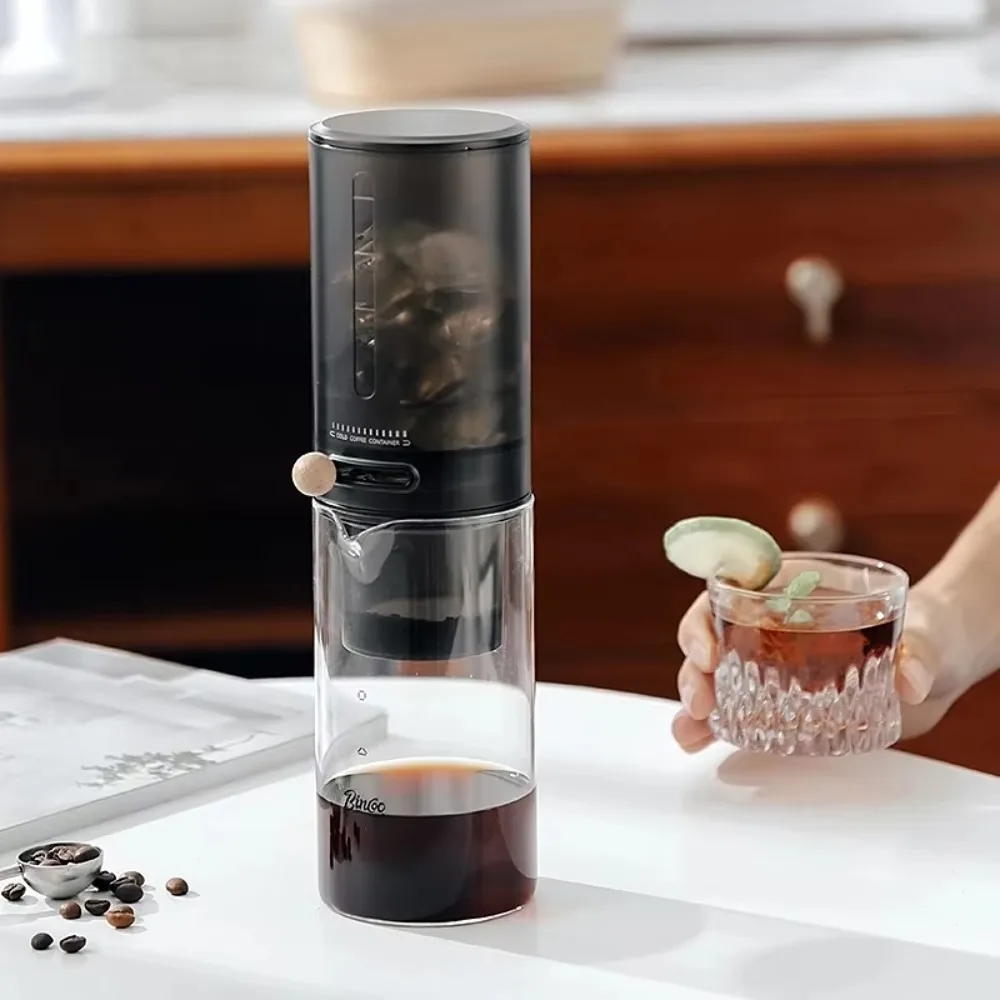 450ml Ice Drip Coffee Maker Adjustable Flow Rate with Filter Paper Cold Brew Coffee Maker Double-layer Filter Net
450ml Ice Drip Coffee Maker Adjustable Flow Rate with Filter Paper Cold Brew Coffee Maker Double-layer Filter Net