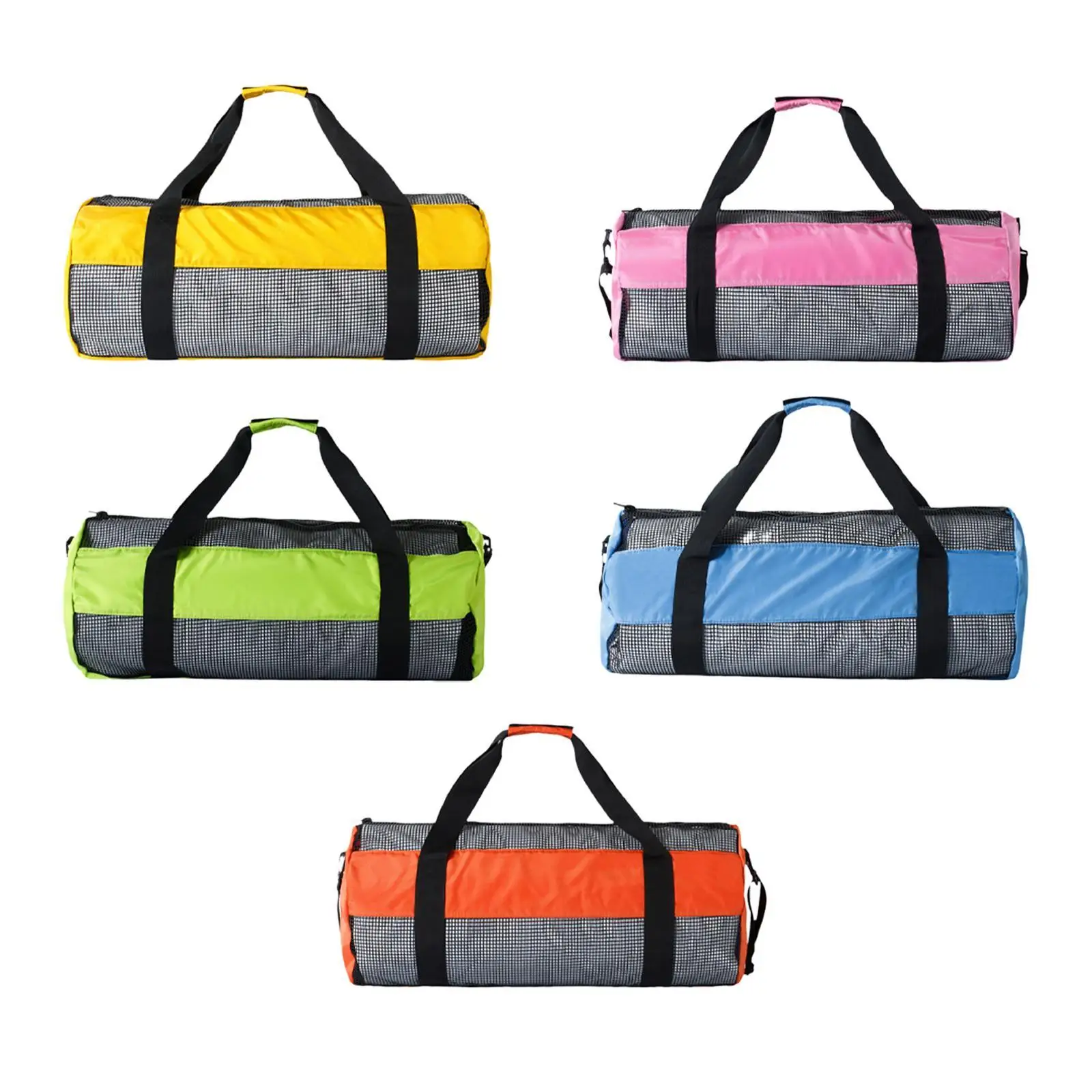Mesh Diving Duffle Bag Equipment,Zipper Dive Duffel Bag, Diving Gear Tote for Beach Water Sports Underwater Surfing,
Mesh Diving Duffle Bag Equipment,Zipper Dive Duffel Bag, Diving Gear Tote for Beach Water Sports Underwater Surfing,