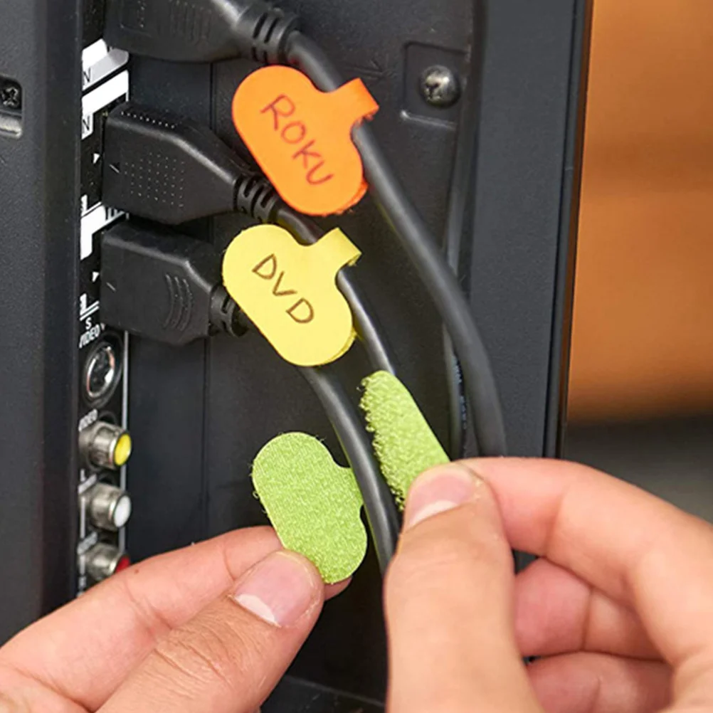 20pcs Cable Label Tags Fastening Cord Identification Straps Marking Tags For Wire Organizer Nylon Cable Ties Electrical Cord
20pcs Cable Label Tags Fastening Cord Identification Straps Marking Tags For Wire Organizer Nylon Cable Ties Electrical Cord