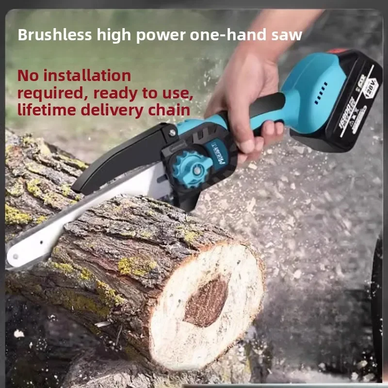 110V/220V Mini Electric Chainsaw Rechargeable Lithium Battery Handheld Wood Cutting Tool for Home Outdoor Use
110V/220V Mini Electric Chainsaw Rechargeable Lithium Battery Handheld Wood Cutting Tool for Home Outdoor Use