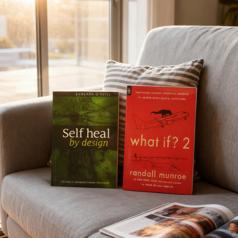 《What If 2》+《Self Heal by Design》Explore Absurd Science Design Personal Healing A Guide to Curiosity and WellnessChristmas gift
《What If 2》+《Self Heal by Design》Explore Absurd Science Design Personal Healing A Guide to Curiosity and WellnessChristmas gift