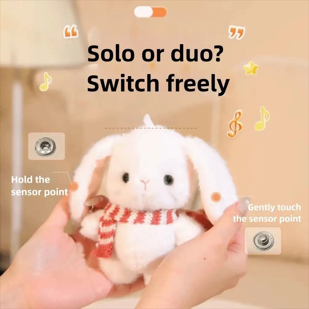 Индукционный ритм фортепиано, свисающие уши кролика, плюшевая кукла, звуковые музыкальные игрушки, полипропилен, хлопок, вислоухий кролик, плюшевые игрушки, пушистая коллекция
Индукционный ритм фортепиано, свисающие уши кролика, плюшевая кукла, звуковые музыкальные игрушки, полипропилен, хлопок, вислоухий кролик, плюшевые игрушки, пушистая коллекция