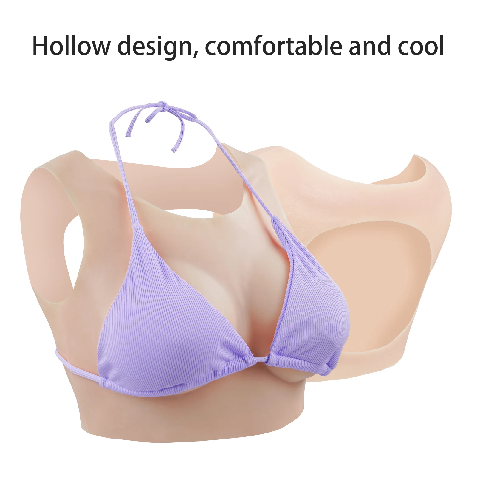 CYOMI Hollow Silicone Fake Boobs Breast Forms Artificial Breastplate Tits Costume for Drag Queen Transgender Crossdresser Chest
CYOMI Hollow Silicone Fake Boobs Breast Forms Artificial Breastplate Tits Costume for Drag Queen Transgender Crossdresser Chest