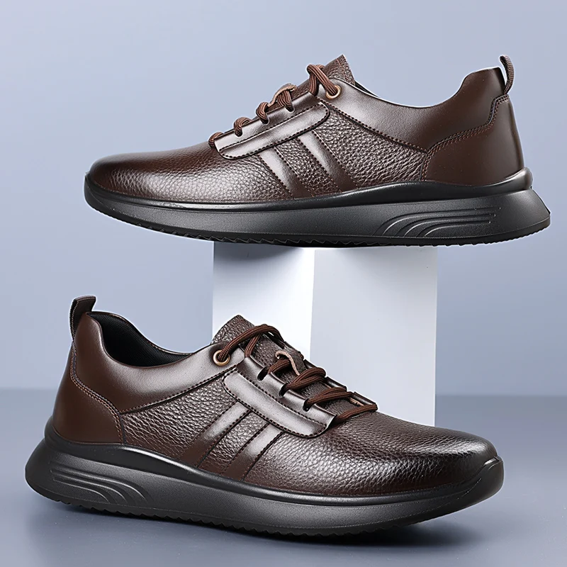 Мужская обувь из натуральной кожи на шнуровке. Удобный и минималистичный стиль. Для работы и офиса. Роскошная повседневная обувь черного и коричневого цвета. Горячая уличная обувь.
Мужская обувь из натуральной кожи на шнуровке. Удобный и минималистичный стиль. Для работы и офиса. Роскошная повседневная обувь черного и коричневого цвета. Горячая уличная обувь.