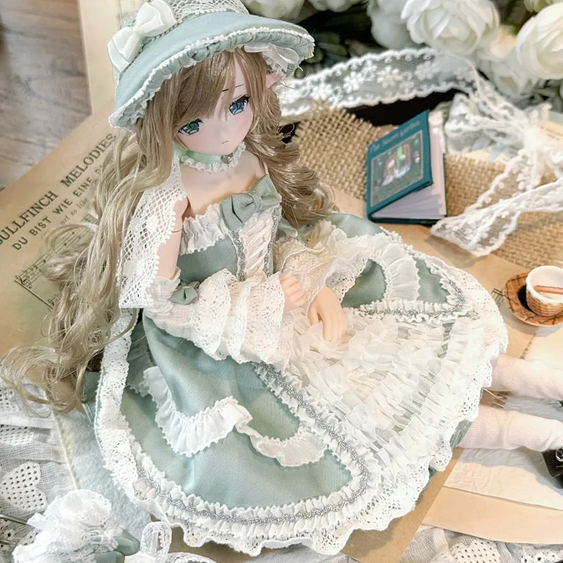 New COME4FREE One Sixth Bjd Doll Minty Feather Mist Poetry Series White Winged Figure Toy Desktop Ornament Birthday Gift
New COME4FREE One Sixth Bjd Doll Minty Feather Mist Poetry Series White Winged Figure Toy Desktop Ornament Birthday Gift