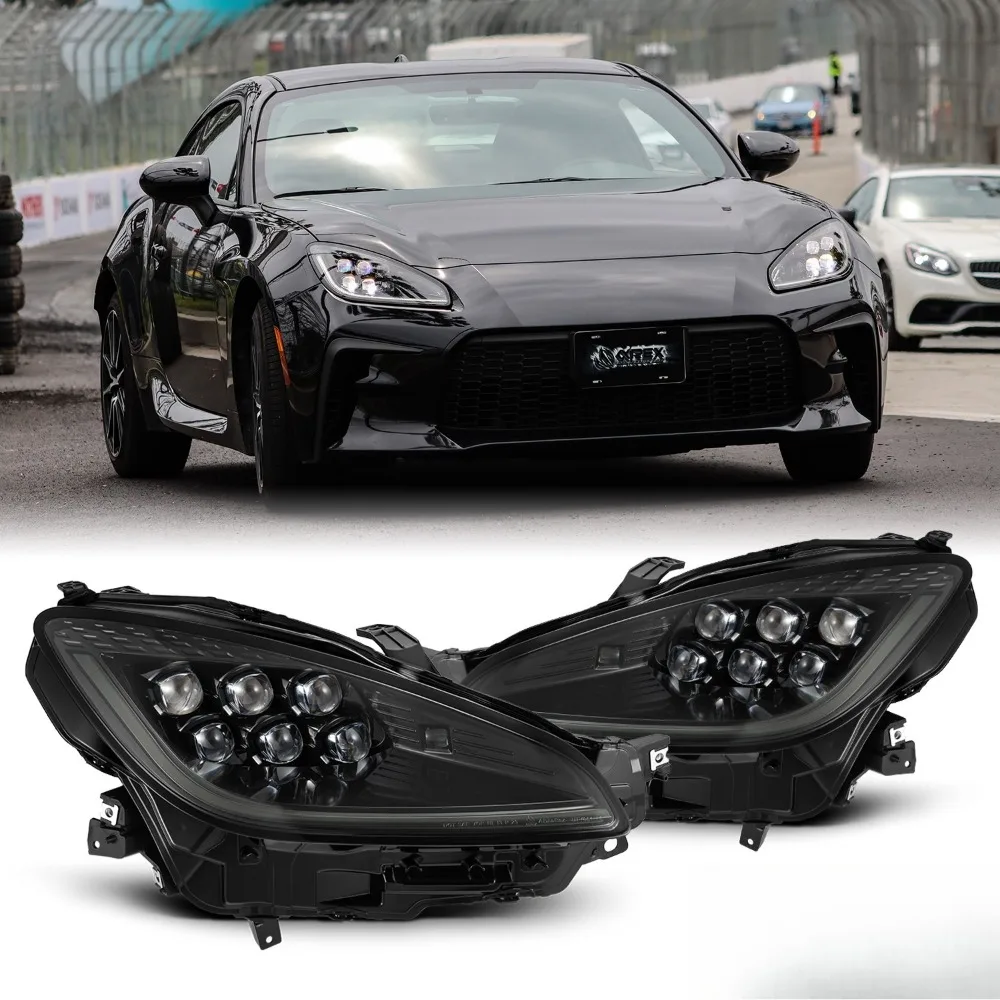 For 21-23 Toyota GR86/Subaru BRZ NOVA-Series LED DRL Headlights Alpha-Black
For 21-23 Toyota GR86/Subaru BRZ NOVA-Series LED DRL Headlights Alpha-Black