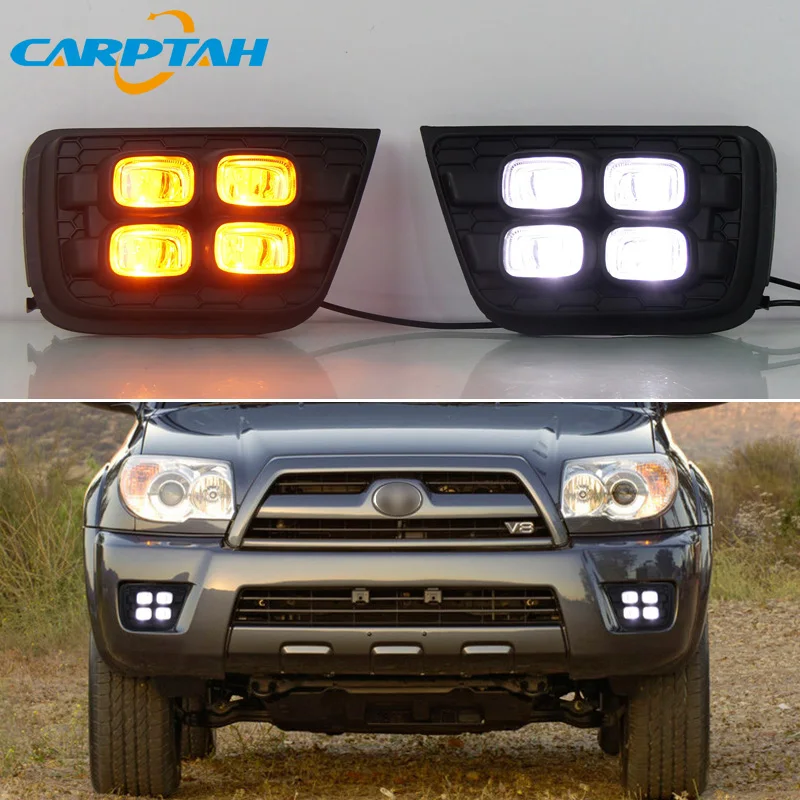 LED Daytime Running Light For Toyota 4Runner N21 2006-2009 Waterproof Yellow Turn Signal Indicator Light Bumper Lamp LED DRL
LED Daytime Running Light For Toyota 4Runner N21 2006-2009 Waterproof Yellow Turn Signal Indicator Light Bumper Lamp LED DRL