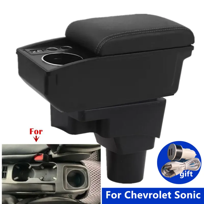 For Chevrolet Sonic Aveo Lova T250 T300 Car Armrest Box Double-Layer Center Storage box Interior Dedicated Retrofit Accessory
For Chevrolet Sonic Aveo Lova T250 T300 Car Armrest Box Double-Layer Center Storage box Interior Dedicated Retrofit Accessory