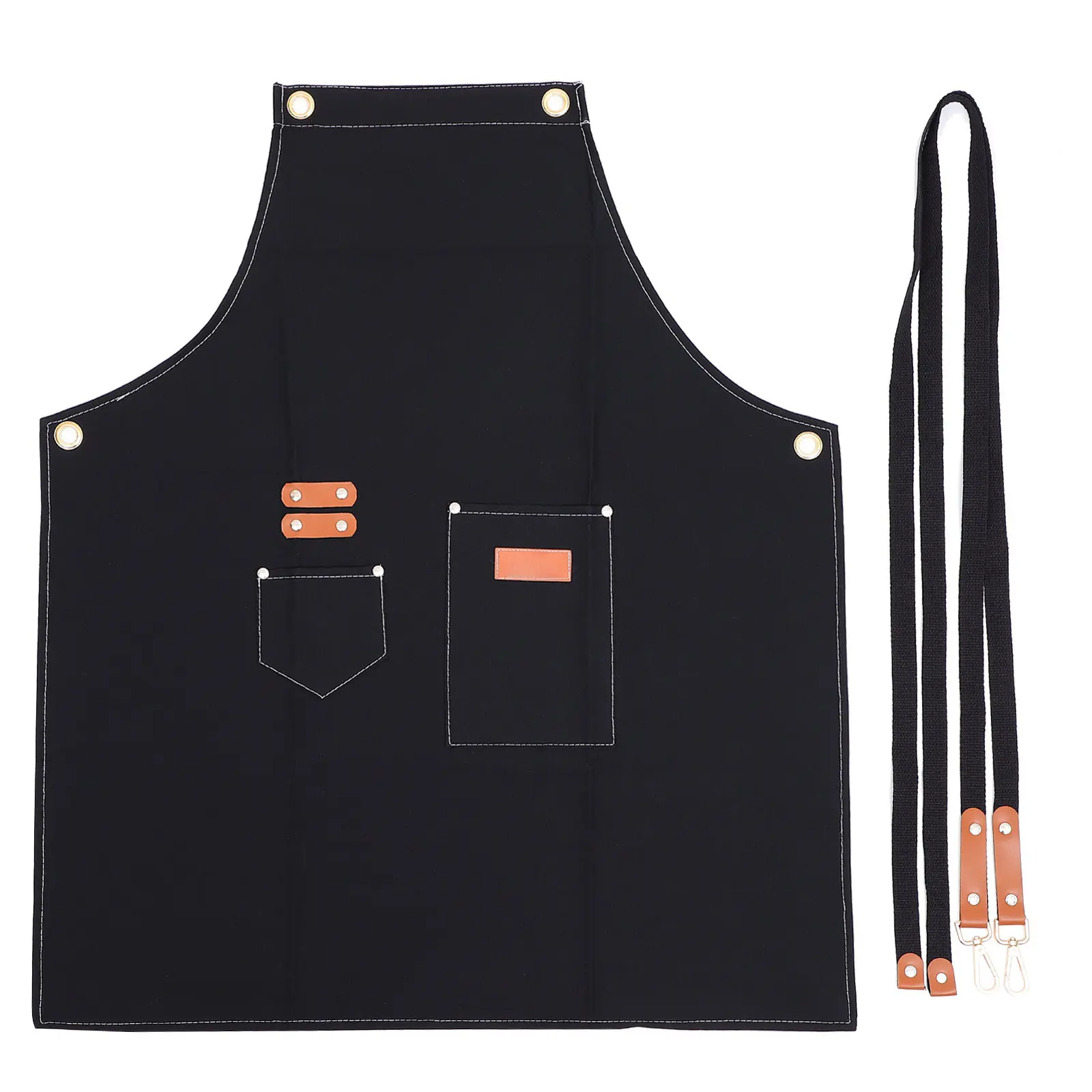 1Pcs Pure Cotton Canvas Apron Halter Neck Sleeveless Work Clothes for Barbers Hair Stylists Waitress Cooking Gardening Salon
1Pcs Pure Cotton Canvas Apron Halter Neck Sleeveless Work Clothes for Barbers Hair Stylists Waitress Cooking Gardening Salon