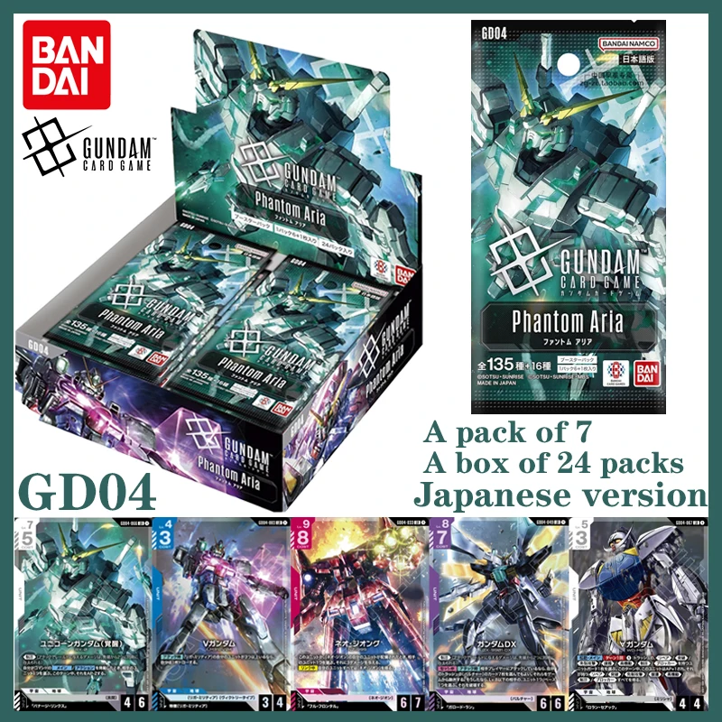 2026 New Bandai Official Gundam Card Game Phantom Aria GD04 Booster Pack Japanese Version GCG Game Anime Card Exquisite Gift Toy
2026 New Bandai Official Gundam Card Game Phantom Aria GD04 Booster Pack Japanese Version GCG Game Anime Card Exquisite Gift Toy