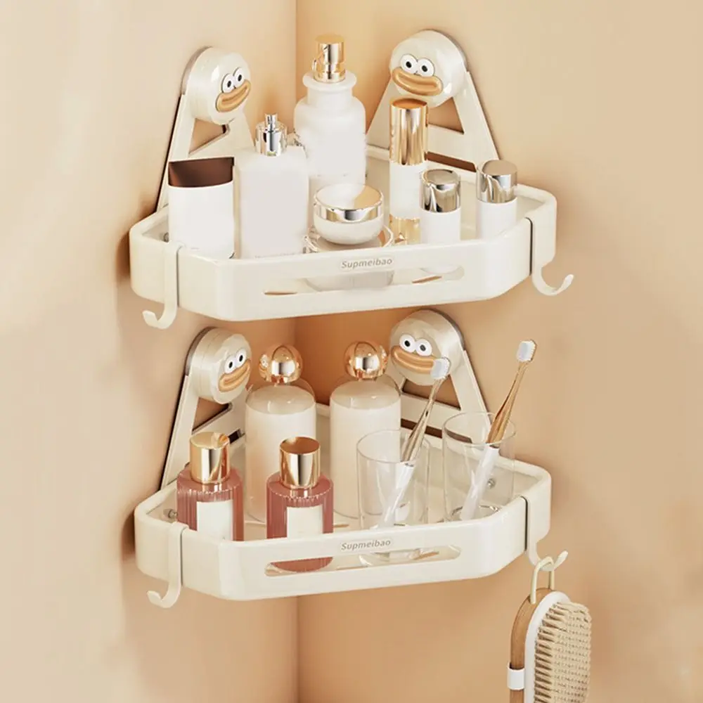 Wall Mounted Suction Cup Corner Storage Rack Detchable Rust-proof Corner Storage Shelf Space Saving Punch Free
Wall Mounted Suction Cup Corner Storage Rack Detchable Rust-proof Corner Storage Shelf Space Saving Punch Free