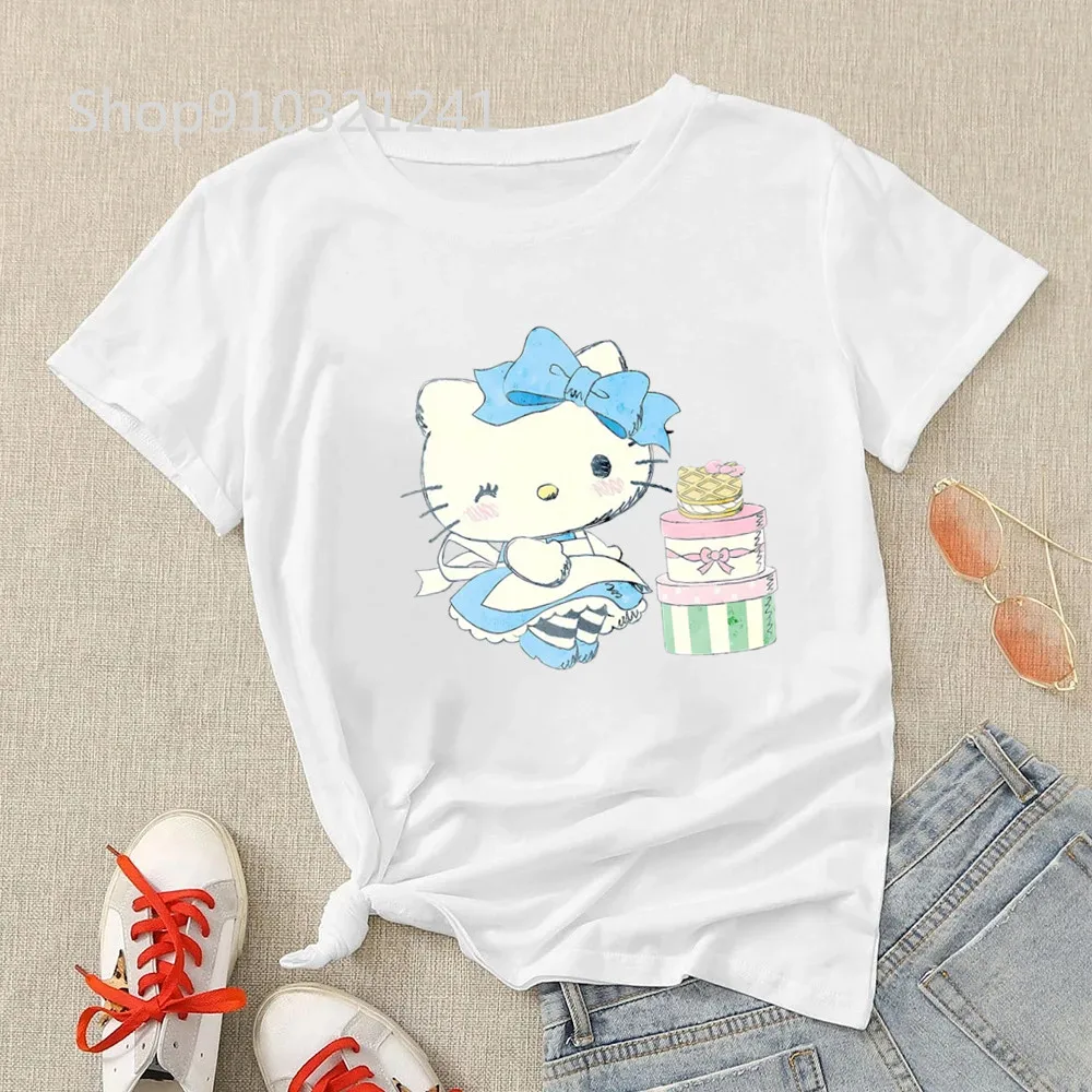 Футболка женская летняя с принтом в виде кошки
Футболка женская летняя с принтом в виде кошки