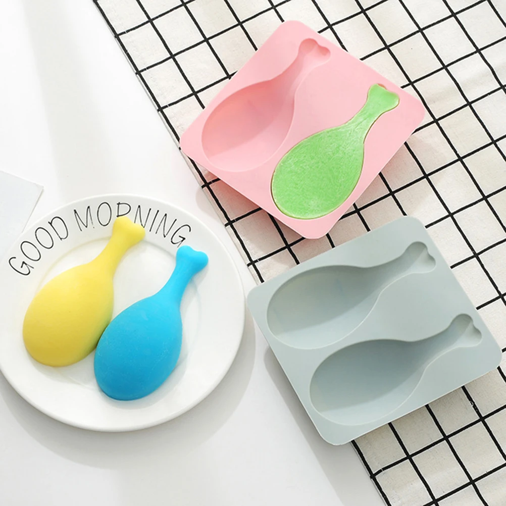 2 Pcs Chicken Leg Mold for Baking Silicone Cake Mould Mousse Dessert Bake Chocolate Fudge
2 Pcs Chicken Leg Mold for Baking Silicone Cake Mould Mousse Dessert Bake Chocolate Fudge