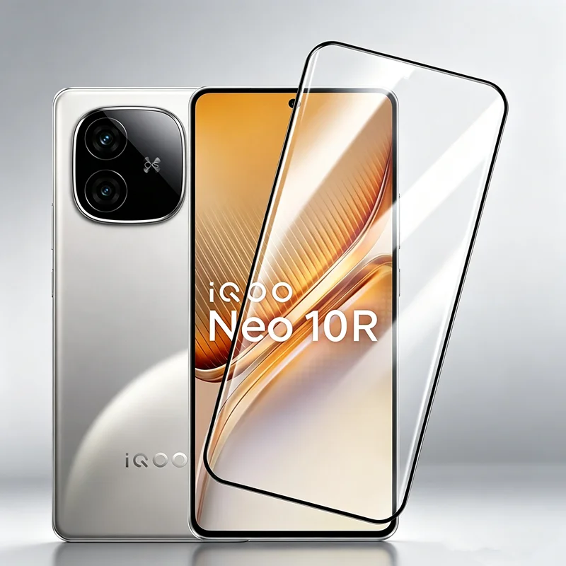 Screen Protector For VIVO iqoo Neo10R Neo 10R Glass Front Film 9H Anti-Scratch Fingerprint unlock Tempered glass Full Glue 6.78"
Screen Protector For VIVO iqoo Neo10R Neo 10R Glass Front Film 9H Anti-Scratch Fingerprint unlock Tempered glass Full Glue 6.78"