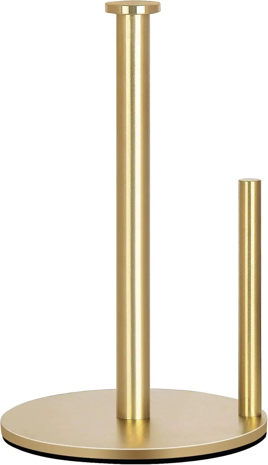 Gold Paper Towel Holder, Stainless Steel, Modern Kitchen & Bathroom Countertop Organizer
Gold Paper Towel Holder, Stainless Steel, Modern Kitchen & Bathroom Countertop Organizer