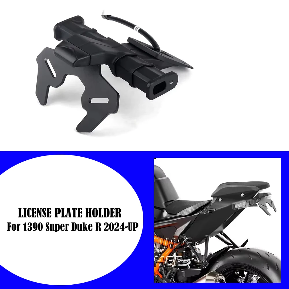 For 1390 Super Duke R 2024-UP Motorcycle Rear Short Tail Stock License Plate Holder Tailstock Frame Bracket Kit
For 1390 Super Duke R 2024-UP Motorcycle Rear Short Tail Stock License Plate Holder Tailstock Frame Bracket Kit