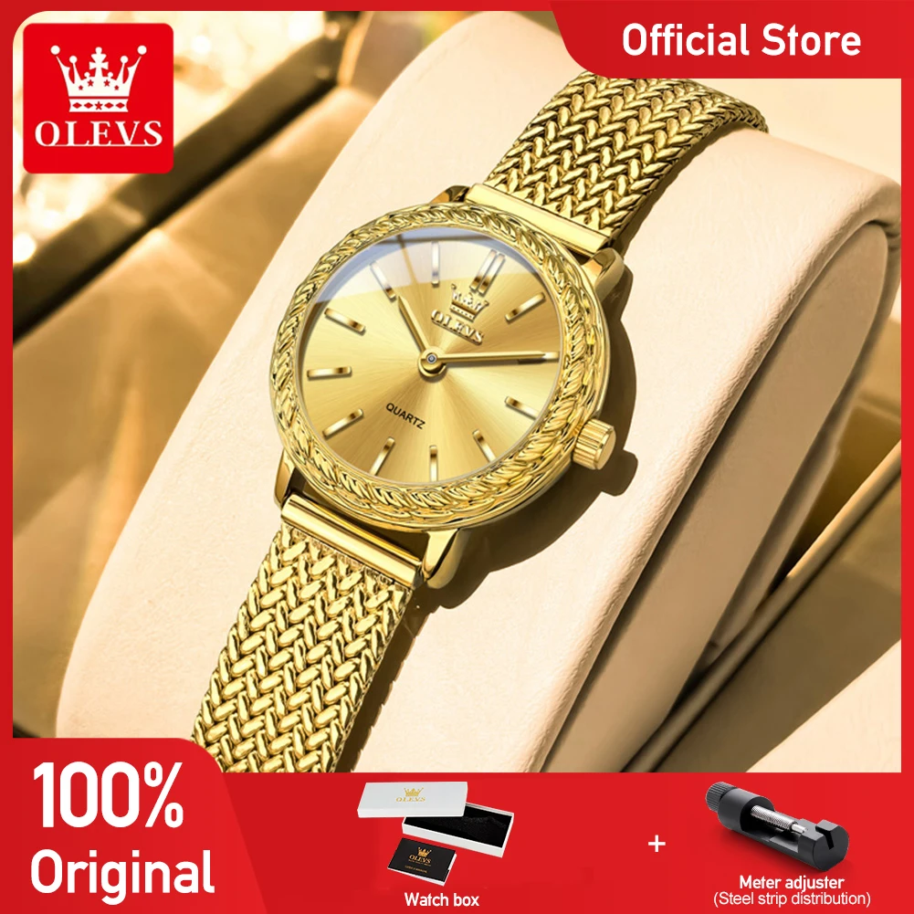 OLEVS 5643 New Women Watches Simple Elegant Quartz Wristwatch Waterproof Watches For Woman Set Bracelet Watch Original Reloj
OLEVS 5643 New Women Watches Simple Elegant Quartz Wristwatch Waterproof Watches For Woman Set Bracelet Watch Original Reloj