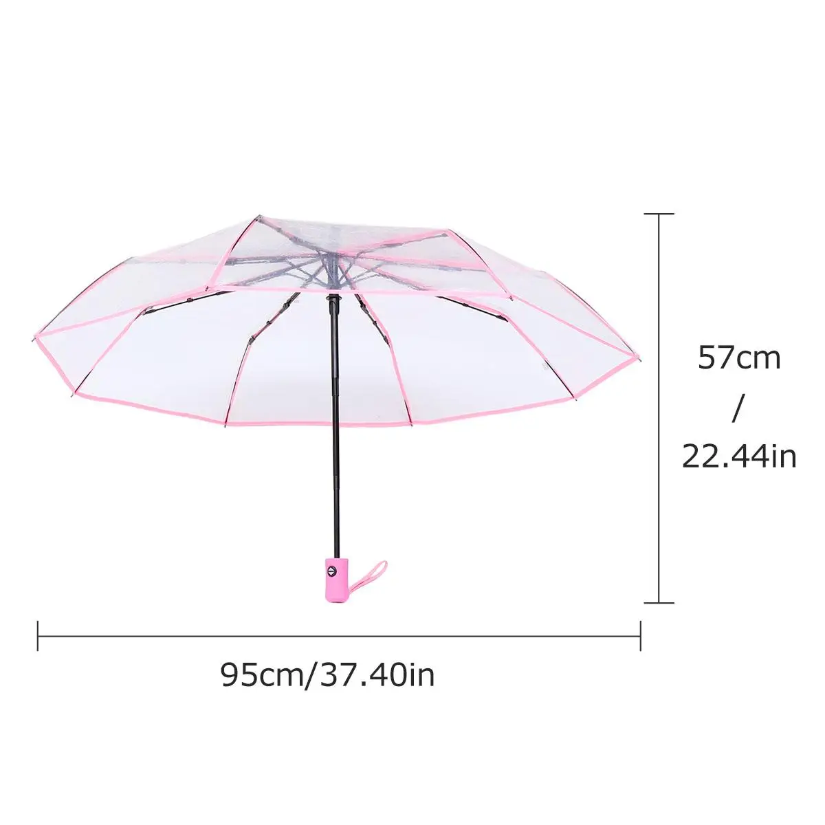 Folding Umbrella Automatic Fully Automatic Umbrella Travel Waterproof Portable Durable Practical Use Regenschirm
Folding Umbrella Automatic Fully Automatic Umbrella Travel Waterproof Portable Durable Practical Use Regenschirm