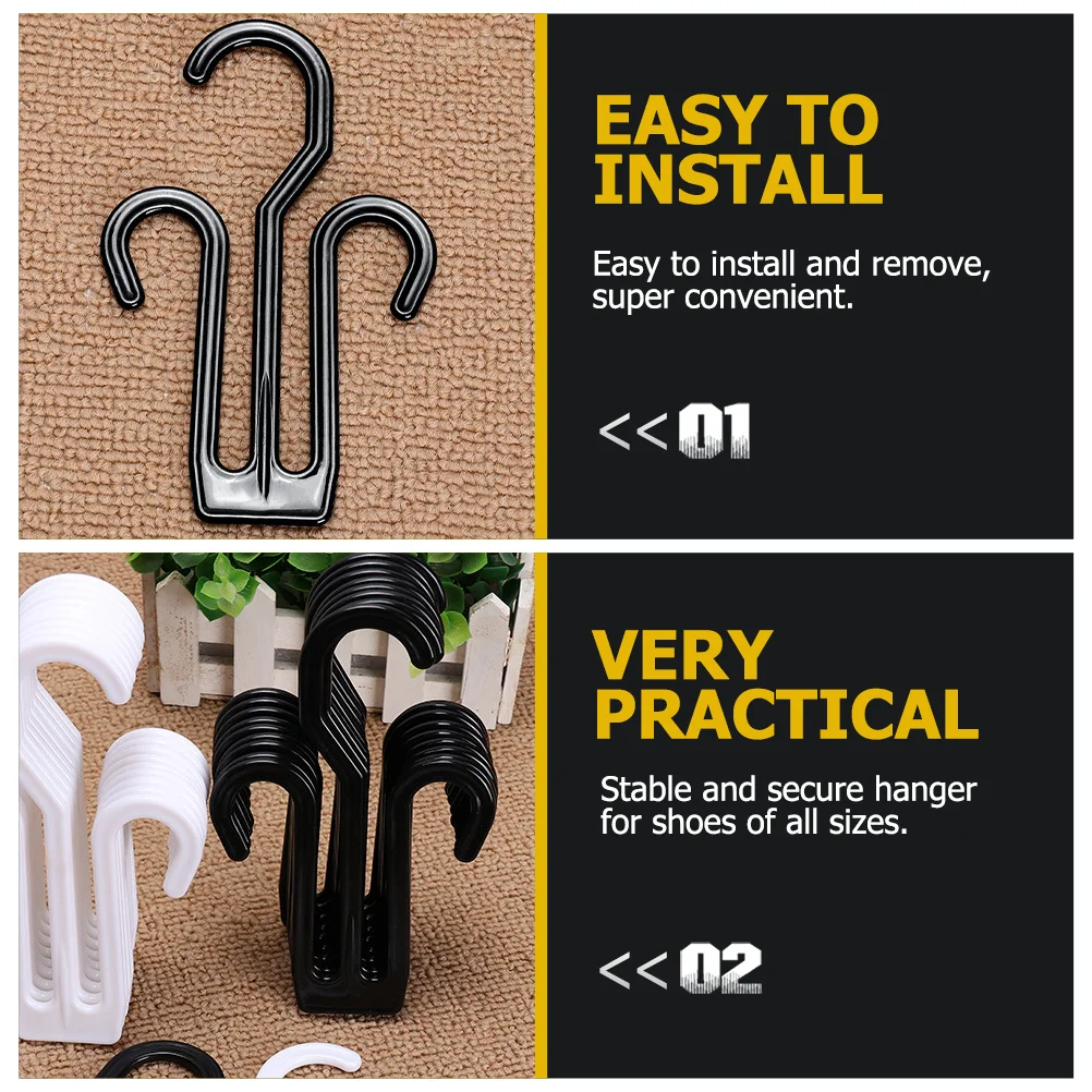 12 Pcs Dry Shoe Rack Hangers Hook Racks for Drying Shoes Indoor Travel Slipper Organizer Plastic Practical
12 Pcs Dry Shoe Rack Hangers Hook Racks for Drying Shoes Indoor Travel Slipper Organizer Plastic Practical