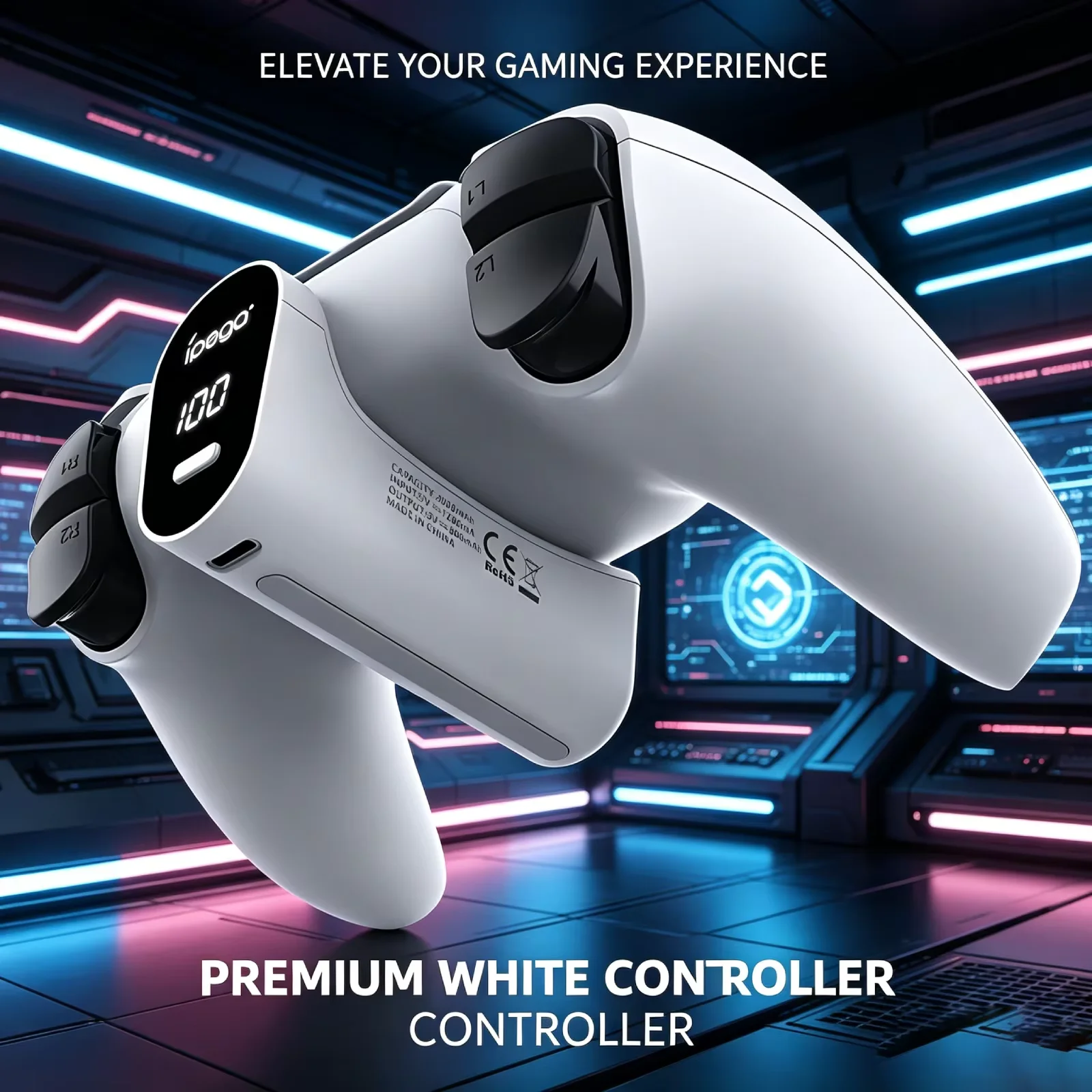 For PS5 Controller 2000mAh Type C Battery LED Display Play and ChargeExtended battery life charging pack PS5 Accessories
For PS5 Controller 2000mAh Type C Battery LED Display Play and ChargeExtended battery life charging pack PS5 Accessories
