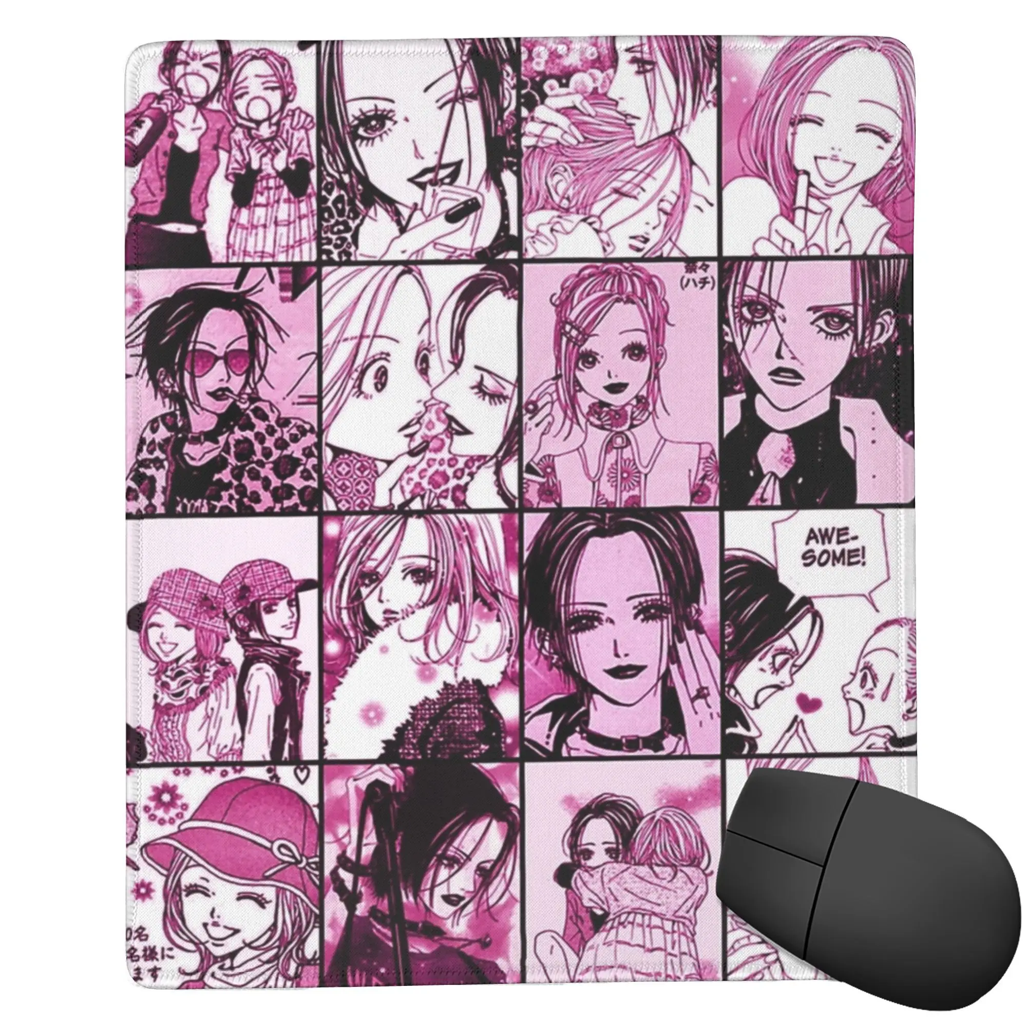 ,Nana x Hachi Nana Osaki Anime PC Desk Mat Mousepad Gaming Anti-slip Natural Rubber Computer Mouse pad
,Nana x Hachi Nana Osaki Anime PC Desk Mat Mousepad Gaming Anti-slip Natural Rubber Computer Mouse pad