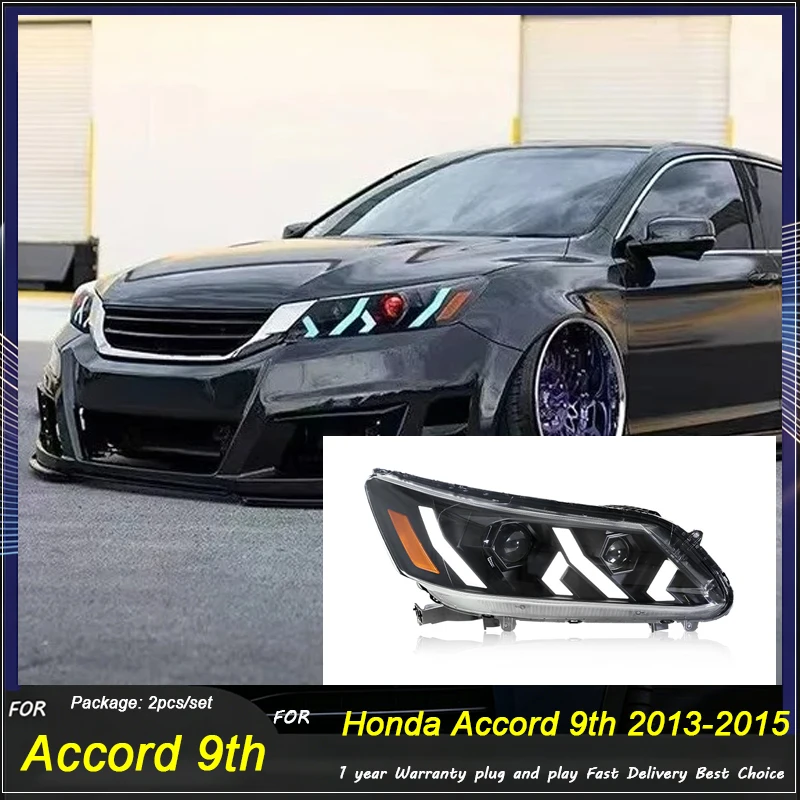 Car LED HeadLights for Honda Accord 9.5/9G 2013-2017 led Car head lamp Assembly Signal Auto Accessories Modified Lamp
Car LED HeadLights for Honda Accord 9.5/9G 2013-2017 led Car head lamp Assembly Signal Auto Accessories Modified Lamp