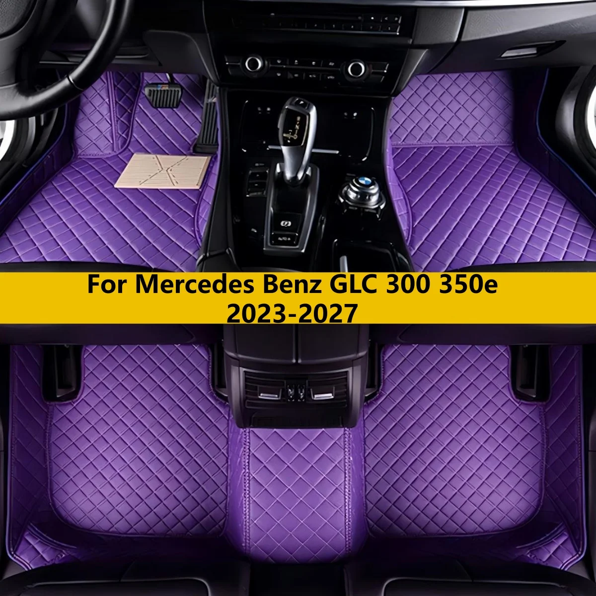 Автомобильные коврики для Mercedes-Benz GLC 300 350e 2023-2027: полный комплект для переднего и заднего рядов, ковровые покрытия
Автомобильные коврики для Mercedes-Benz GLC 300 350e 2023-2027: полный комплект для переднего и заднего рядов, ковровые покрытия