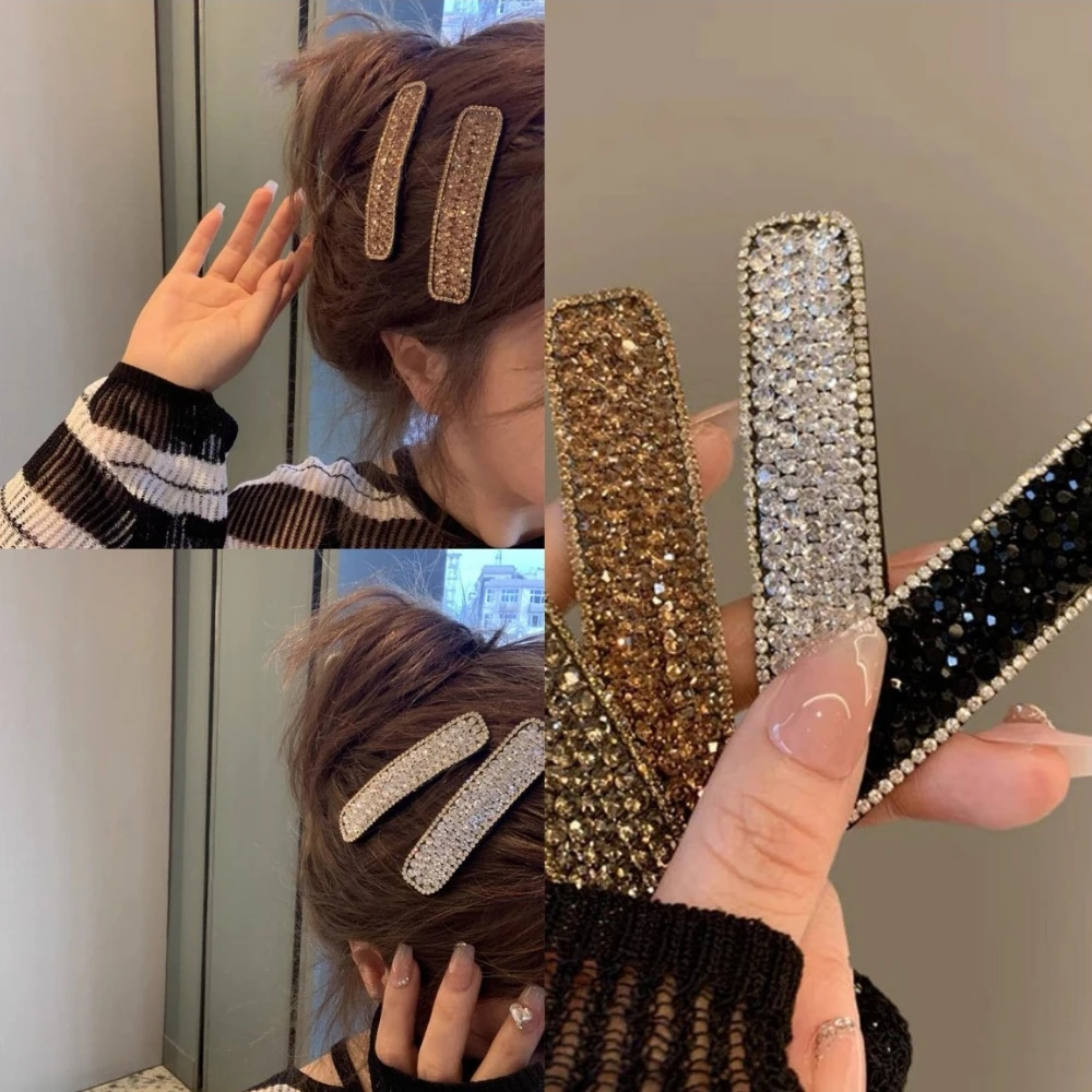 Glitter Shiny Hair Side Clip Korean Fashion Personality Bangs Hairpin Women Girls Barrettes Headwear Hair Styling Accessories
Glitter Shiny Hair Side Clip Korean Fashion Personality Bangs Hairpin Women Girls Barrettes Headwear Hair Styling Accessories