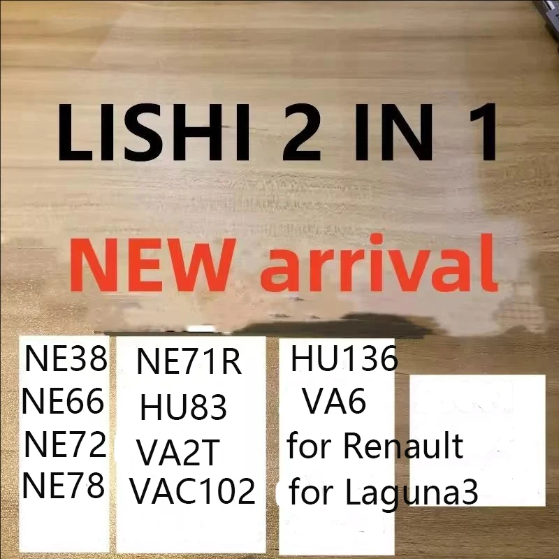2026 NEW Lishi 2 in 1 LOCKSMITH Tool VA2T NE38 HU83 NE72 NE71R VAC102 HU136 VA6 NE78 for Renault V.2 for Laguna3 NE66
2026 NEW Lishi 2 in 1 LOCKSMITH Tool VA2T NE38 HU83 NE72 NE71R VAC102 HU136 VA6 NE78 for Renault V.2 for Laguna3 NE66