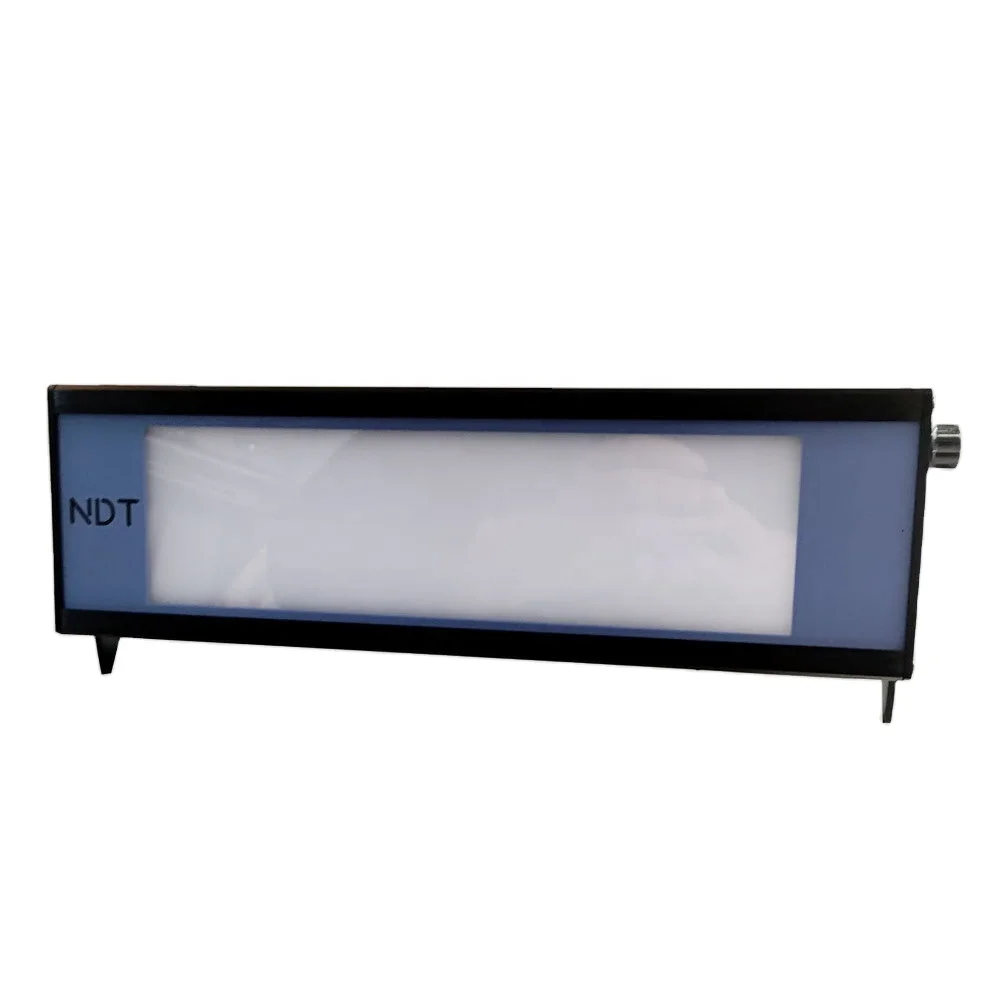 Portable Ray Film Evaluation Lamp Ray Trauma LED Viewing Lamp LED Cold Light Source NDT Industrial Film Viewing Light
Portable Ray Film Evaluation Lamp Ray Trauma LED Viewing Lamp LED Cold Light Source NDT Industrial Film Viewing Light