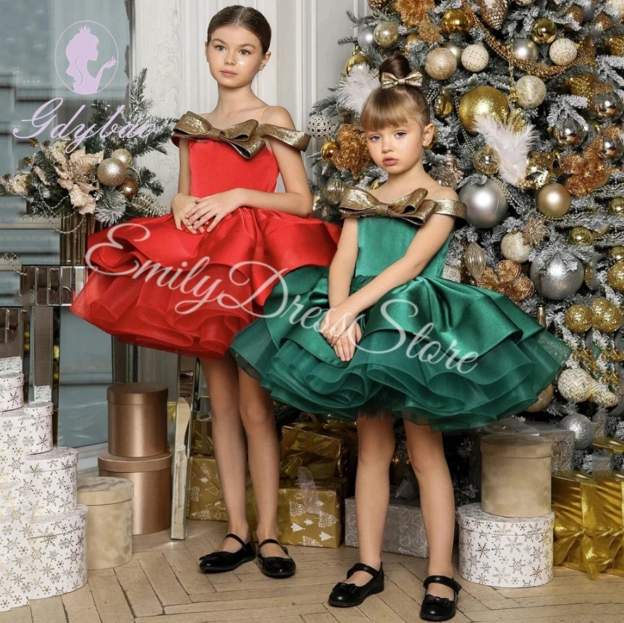 Baby Christmas Dress Flower Girl Dress For Wedding Off Shoulder Puffy Princess Kids Birthday First Communion Pageant Gown
Baby Christmas Dress Flower Girl Dress For Wedding Off Shoulder Puffy Princess Kids Birthday First Communion Pageant Gown