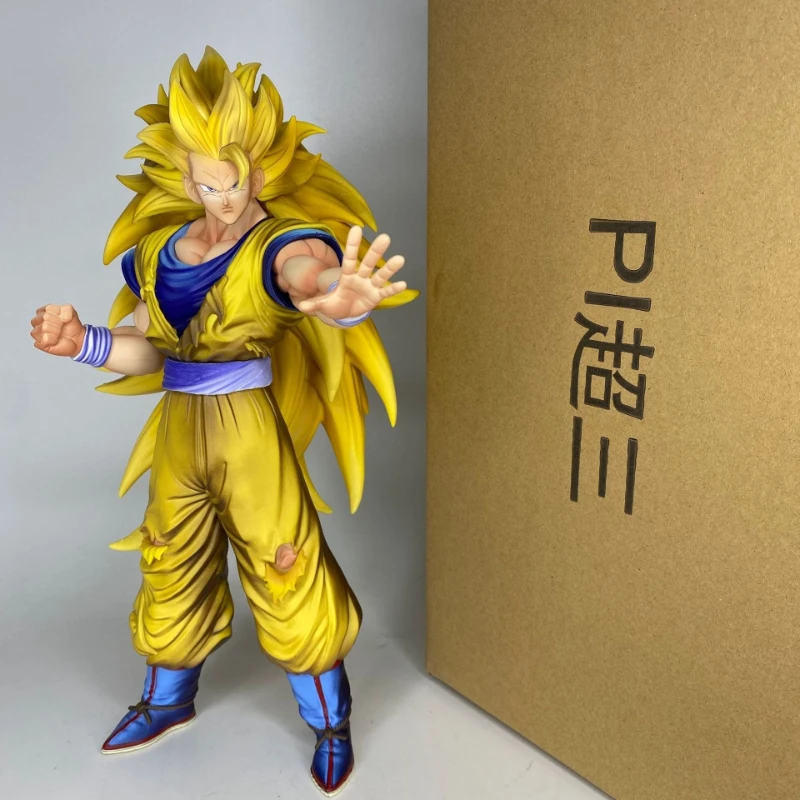 JK Studio 32CM Dragon Ball Anime Figure Super Saiyan 3 Son Goku Raise Hand Figurin Figurine Collectible Model Anime Figure Toys
JK Studio 32CM Dragon Ball Anime Figure Super Saiyan 3 Son Goku Raise Hand Figurin Figurine Collectible Model Anime Figure Toys