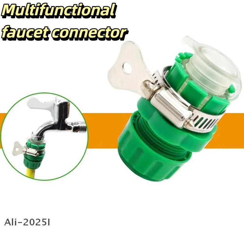 Universal Water Faucet Adapter Fitting Quick Connect Fitting Tap For 15-21MM Water Faucet 1/2"Hose Connector Garden Accessories
Universal Water Faucet Adapter Fitting Quick Connect Fitting Tap For 15-21MM Water Faucet 1/2"Hose Connector Garden Accessories