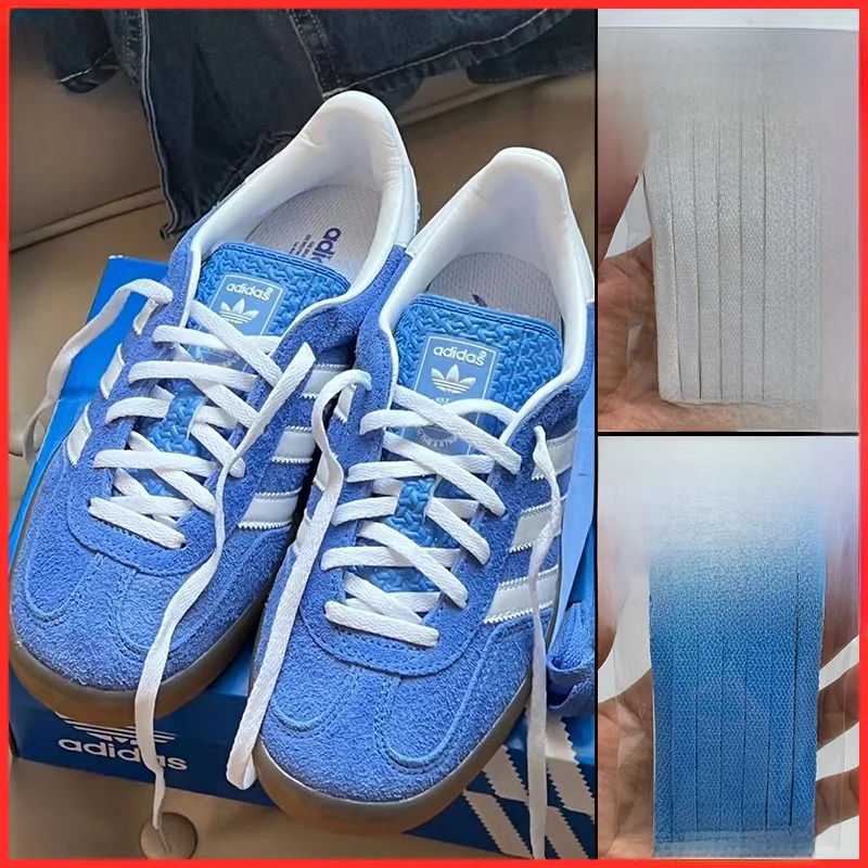 Blue Red Pure Cotton Flat Shoelaces for GAZELLE Shoes CCGO Flat Shoelaces Accessories Chinese Brand DeXin Shoes
Blue Red Pure Cotton Flat Shoelaces for GAZELLE Shoes CCGO Flat Shoelaces Accessories Chinese Brand DeXin Shoes