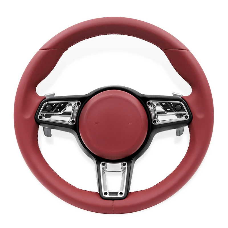 Steering Wheel for Porsche 911 991 970 997 718 Boxster 987.2 996 GT2 Cayenne 957 958 Cayman 981 Panamera Macan Taycan GT3 RS GT4
Steering Wheel for Porsche 911 991 970 997 718 Boxster 987.2 996 GT2 Cayenne 957 958 Cayman 981 Panamera Macan Taycan GT3 RS GT4