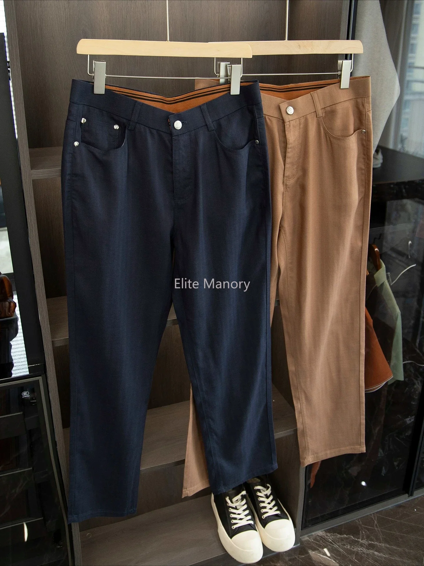 Summer thin old money wind light business straight casual pants
Summer thin old money wind light business straight casual pants