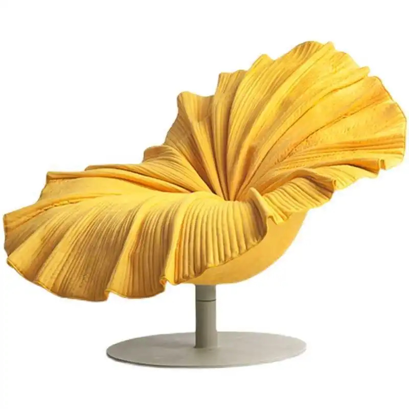 Modern minimalist creative beauty salon hotel reception engineering living room leisure rotating single petal flower sofa chair
Modern minimalist creative beauty salon hotel reception engineering living room leisure rotating single petal flower sofa chair