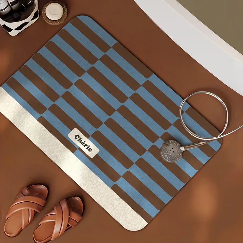 Bathroom Door Carpet Water Absorbent Non-slip Floor Mat Minimalist Style Entryway Carpet Diatom Mud Mats Home Decoration Rug
Bathroom Door Carpet Water Absorbent Non-slip Floor Mat Minimalist Style Entryway Carpet Diatom Mud Mats Home Decoration Rug