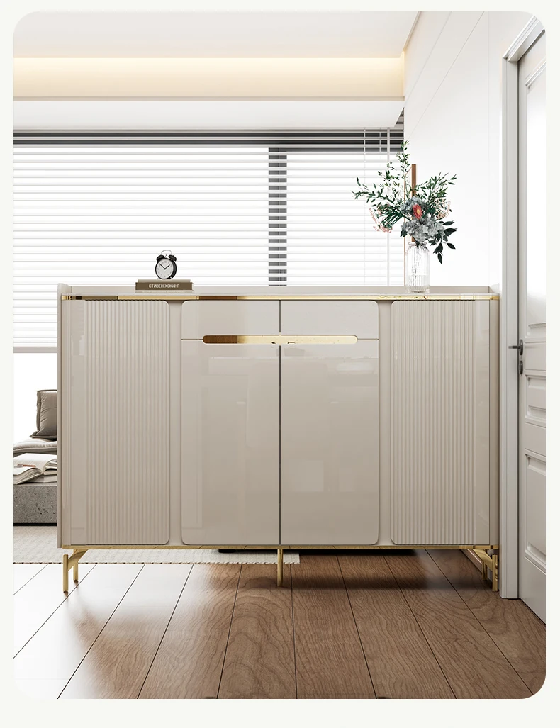 Shoe cabinet, light luxury at the door of the home, high-end entry stool, entrance cabinet, modern simplicity, popular storage
Shoe cabinet, light luxury at the door of the home, high-end entry stool, entrance cabinet, modern simplicity, popular storage
