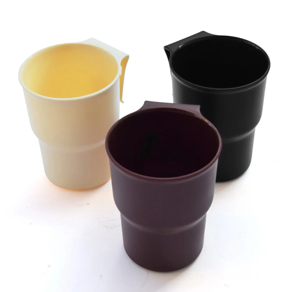 3pcs Cup Holder Auto Storage Box Drinks Organizer Garbage Can With Fixing Clips Pp Material Vehicle Seat Beverage Container
3pcs Cup Holder Auto Storage Box Drinks Organizer Garbage Can With Fixing Clips Pp Material Vehicle Seat Beverage Container