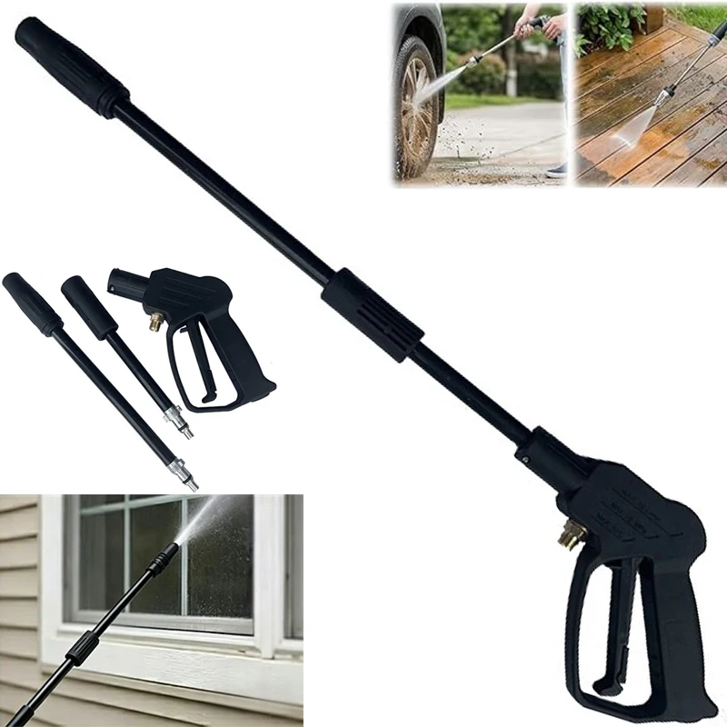 Pressure Washer, Water Sprayer Cleaning Tool for Car Windows, High-pressure Portable Wand for Watering Plants and Lawn Care
Pressure Washer, Water Sprayer Cleaning Tool for Car Windows, High-pressure Portable Wand for Watering Plants and Lawn Care