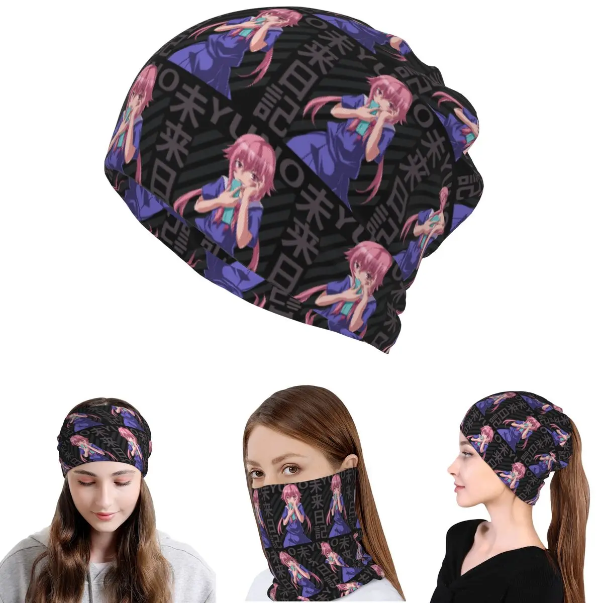 Yuno Gasai By Mirai Nikki Bandana Neck Cover Face Scarf Multifunction Headwear Beanies Hat Unisex Adult Windproof
Yuno Gasai By Mirai Nikki Bandana Neck Cover Face Scarf Multifunction Headwear Beanies Hat Unisex Adult Windproof