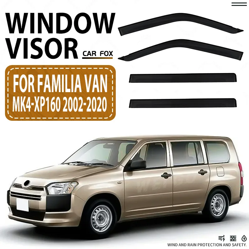 For Mazda Familia Van 2002-2020 Car Window Visor Awning Shelters Windshield Side Window Rain Sun Shade Auto Accessories
For Mazda Familia Van 2002-2020 Car Window Visor Awning Shelters Windshield Side Window Rain Sun Shade Auto Accessories