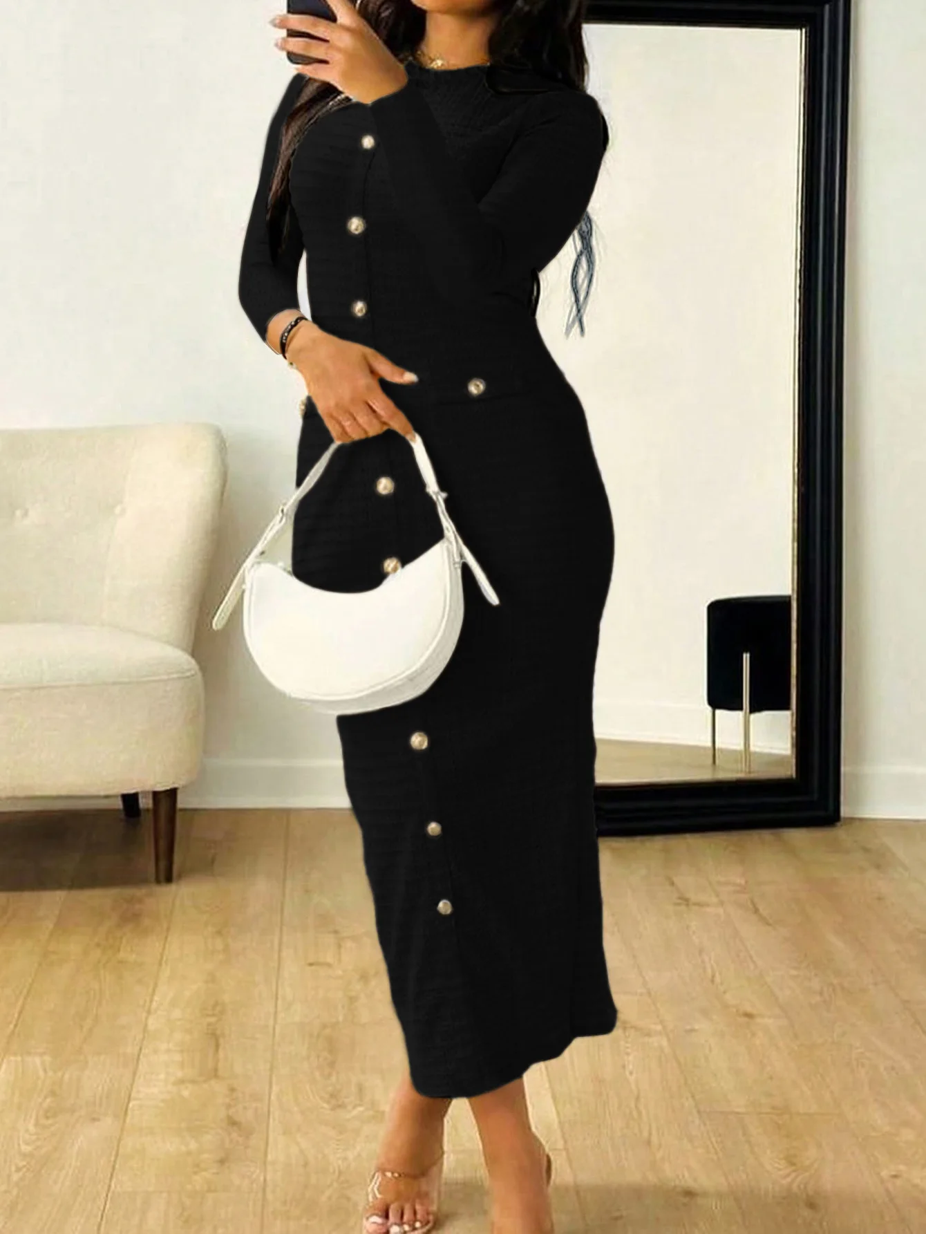 2025 Women Dress Elegant Long Dresses Party Night Dress Women Dresses Woman Bodycon Long Dress Women's Clothing Autumn Winter
2025 Women Dress Elegant Long Dresses Party Night Dress Women Dresses Woman Bodycon Long Dress Women's Clothing Autumn Winter