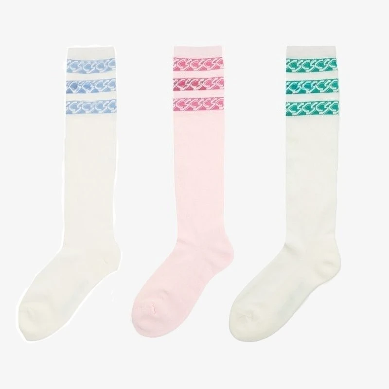 2026 Golf Chain Jacquard Mid-Calf Socks, Letter Breathable Sports Socks, Women's Slimming Non-Slip Long Socks
2026 Golf Chain Jacquard Mid-Calf Socks, Letter Breathable Sports Socks, Women's Slimming Non-Slip Long Socks