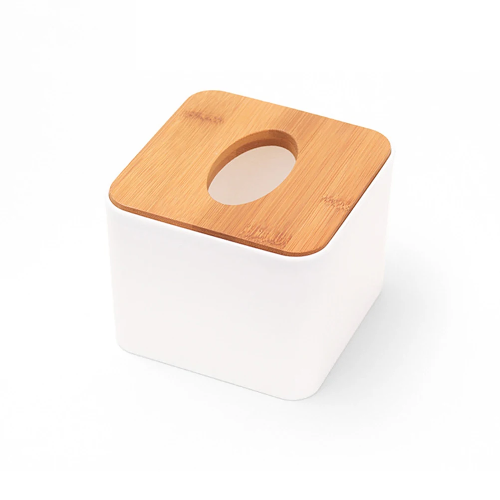 2PCS Simple Plastic Tissue Box Decorative Square Tissue Cointainer Tissue Holder Paper Storage Box with Bamboo Cover for Car Hom
2PCS Simple Plastic Tissue Box Decorative Square Tissue Cointainer Tissue Holder Paper Storage Box with Bamboo Cover for Car Hom