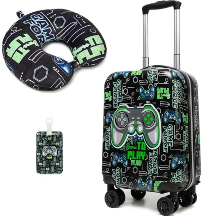 Suitcase Set for Boys Hardside Luggage with Spinner Wheels 2 Pcs 16inch Toddler Suitcase for Boys Travel Carry on Luggage Airli
Suitcase Set for Boys Hardside Luggage with Spinner Wheels 2 Pcs 16inch Toddler Suitcase for Boys Travel Carry on Luggage Airli