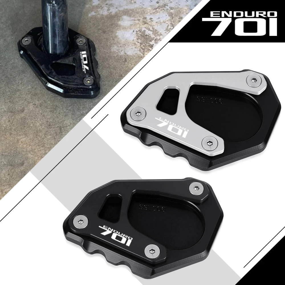 Motorcycle Kickstand Extender Foot Side Stand Extension For Husqvarna 701 Enduro SMC 701Enduro 2019-2025 901 Norden 2021-2025
Motorcycle Kickstand Extender Foot Side Stand Extension For Husqvarna 701 Enduro SMC 701Enduro 2019-2025 901 Norden 2021-2025